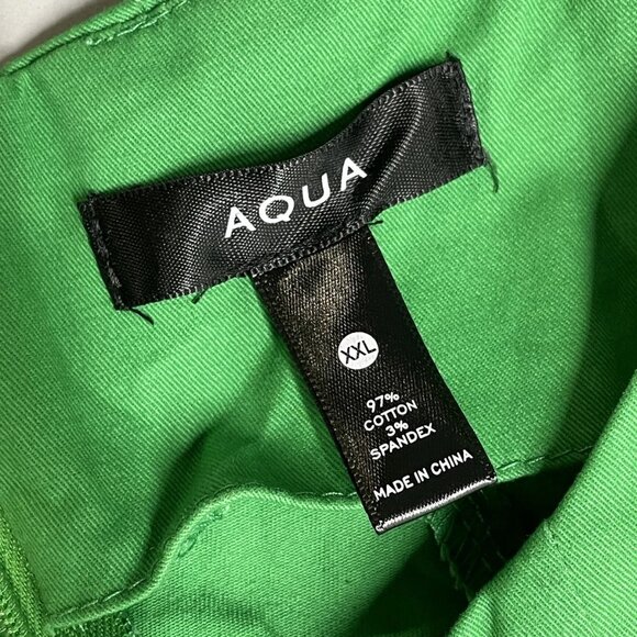 AQUA Paneled Midi Dress – Green – Size XXL – NWT - Picture 6 of 9